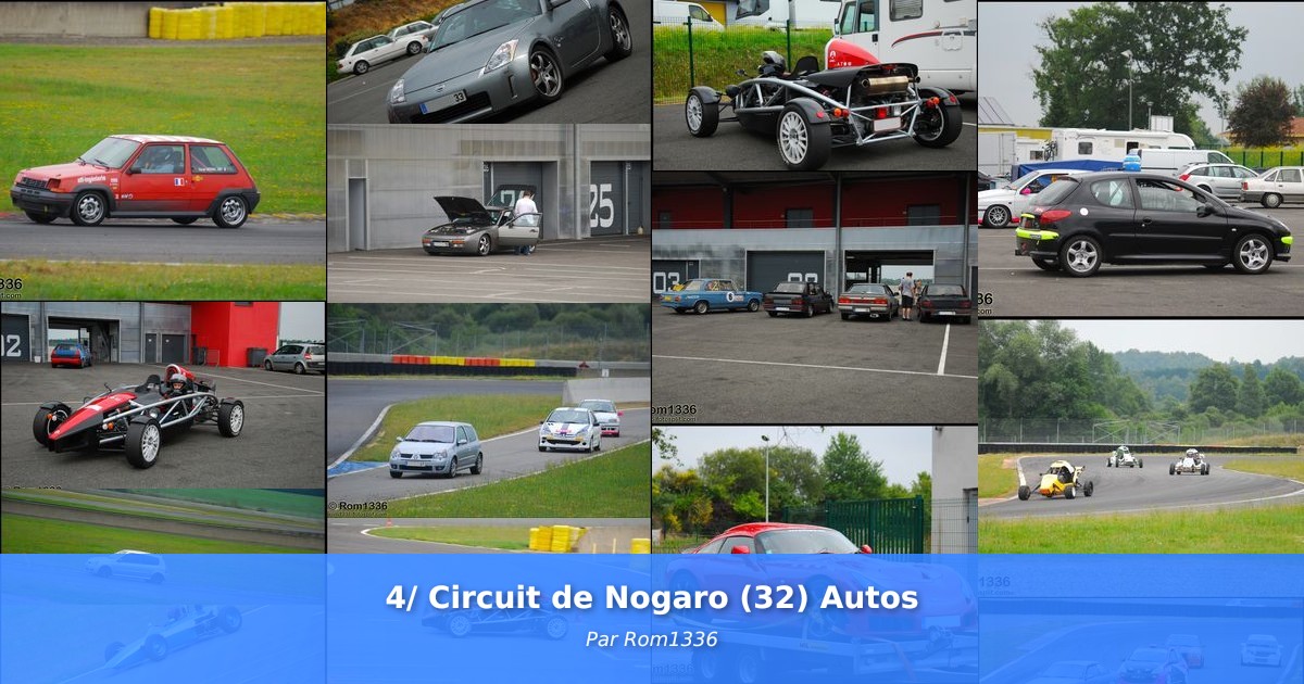 4/ Circuit de Nogaro (32) Autos - Galerie de Rom1336