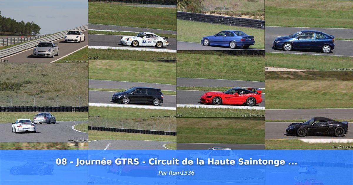 08 - Journée GTRS - Circuit de la Haute Saintonge (17) - Galerie de Rom1336
