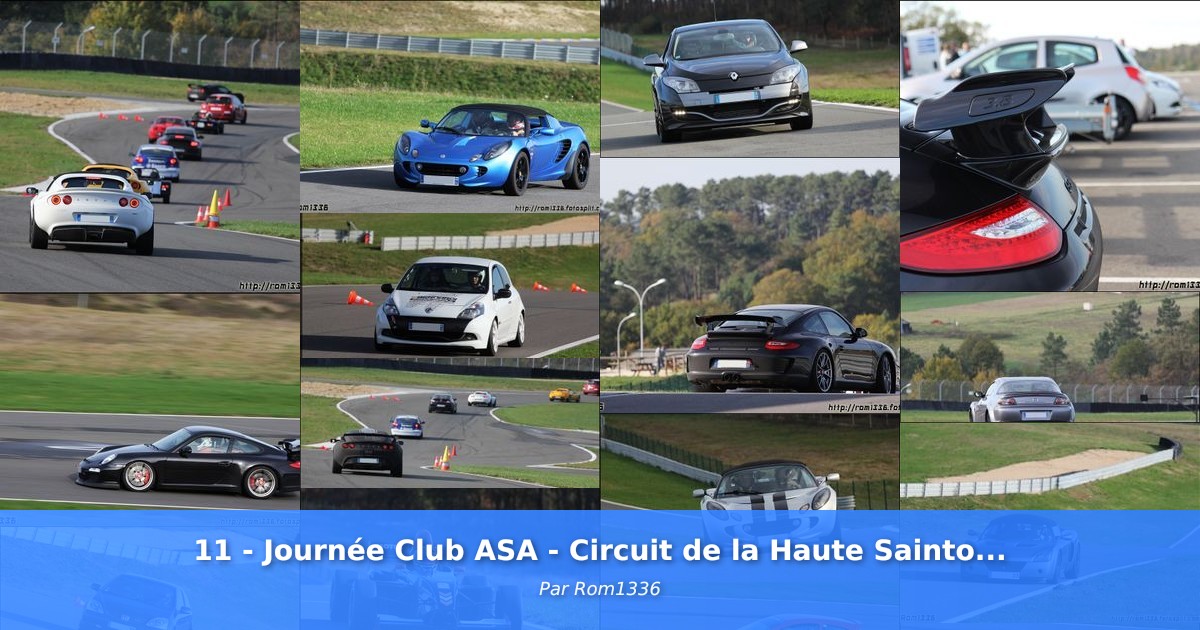 11 - Journée Club ASA - Circuit de la Haute Saintonge (17) - Galerie de Rom1336