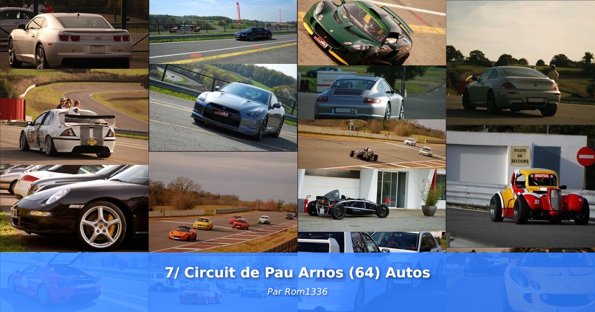 7/ Circuit de Pau Arnos (64) Autos - Galerie de Rom1336