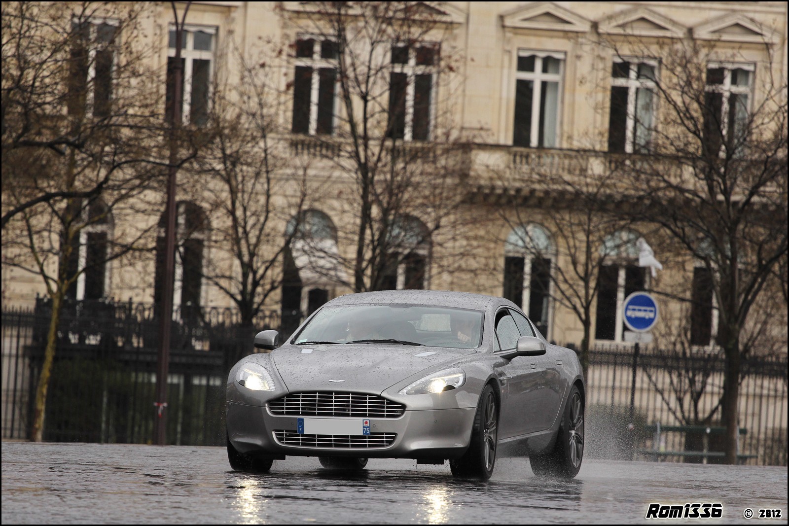 Aston Martin Rapide - 03 - Spotting Paris - Galerie de Rom1336