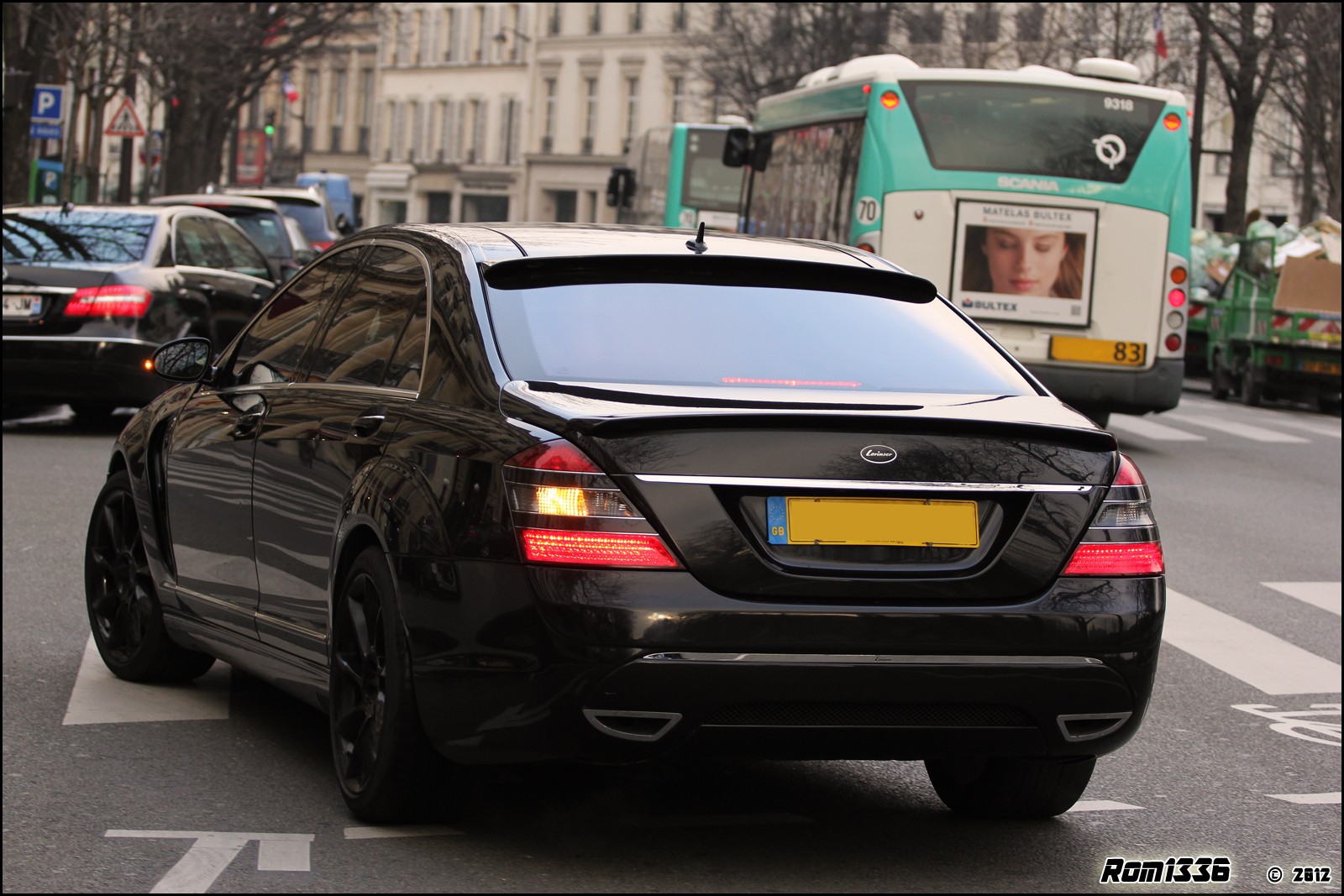 Mercedes Classe S by Lorinser - 01 - Spotting Paris - Galerie de Rom1336