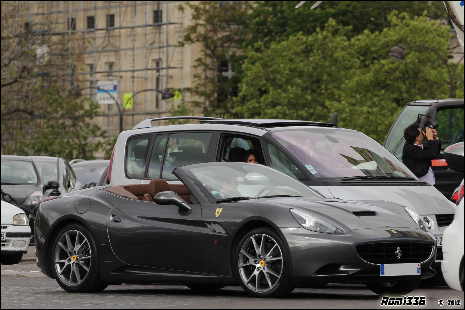 Ferrari California - 05 - Spotting Paris - Galerie de Rom1336