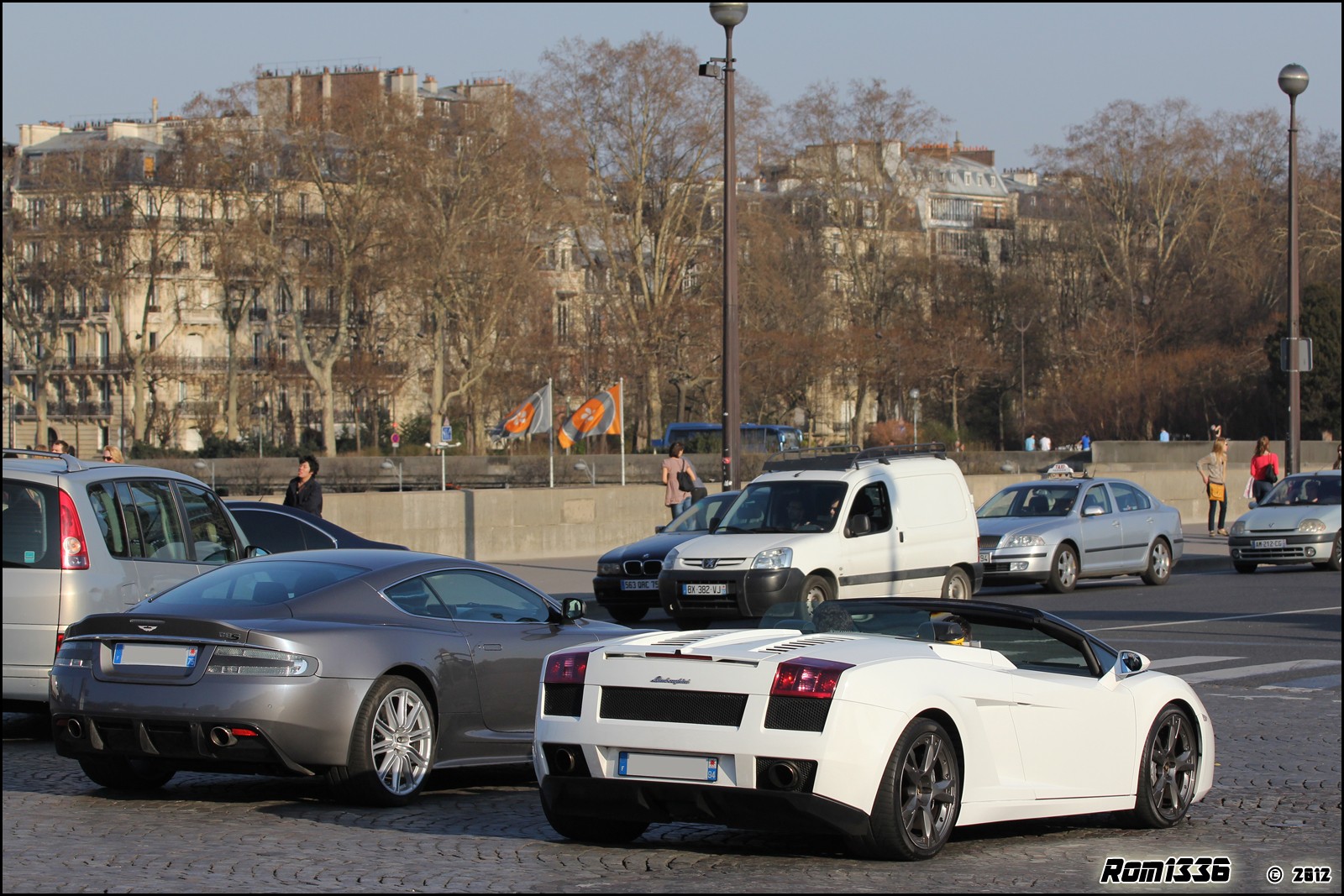 Lamborghini Gallardo Spyder - 03 - Spotting Paris - Galerie de Rom1336