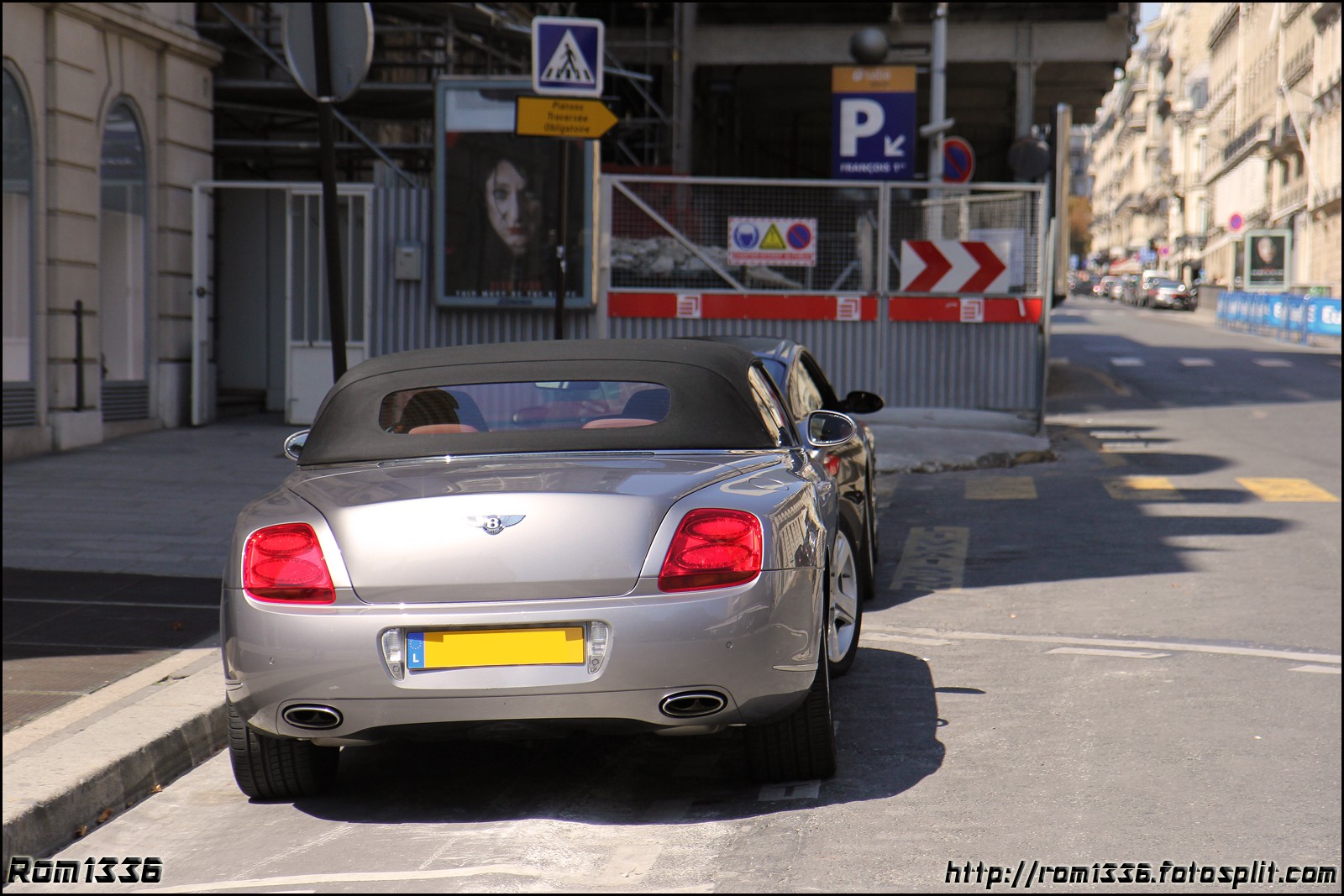 Bentley Continental GTC - 08 - Spotting Paris - Galerie de Rom1336