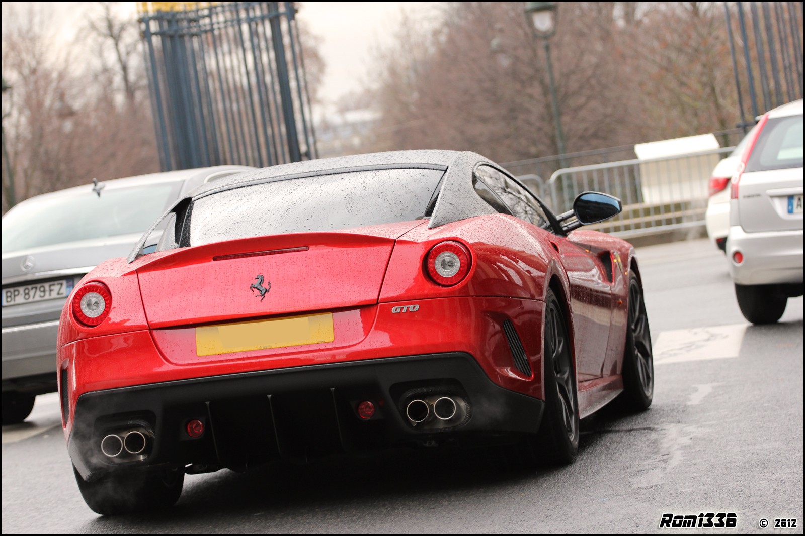 Ferrari 599 GTO - 01 - Spotting Paris - Galerie de Rom1336