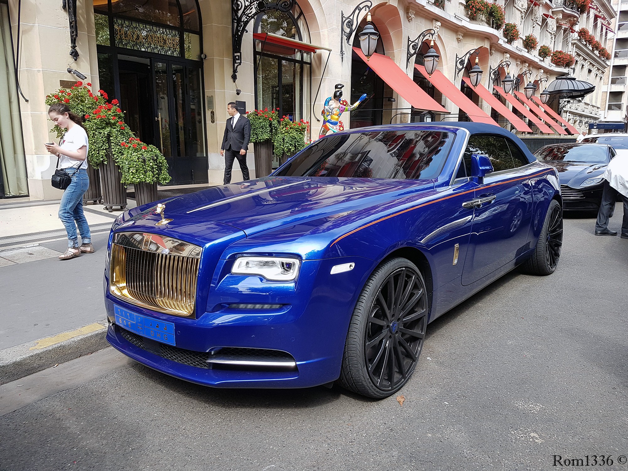 Rolls Royce Dawn - Spotting Paris - Galerie de Rom1336