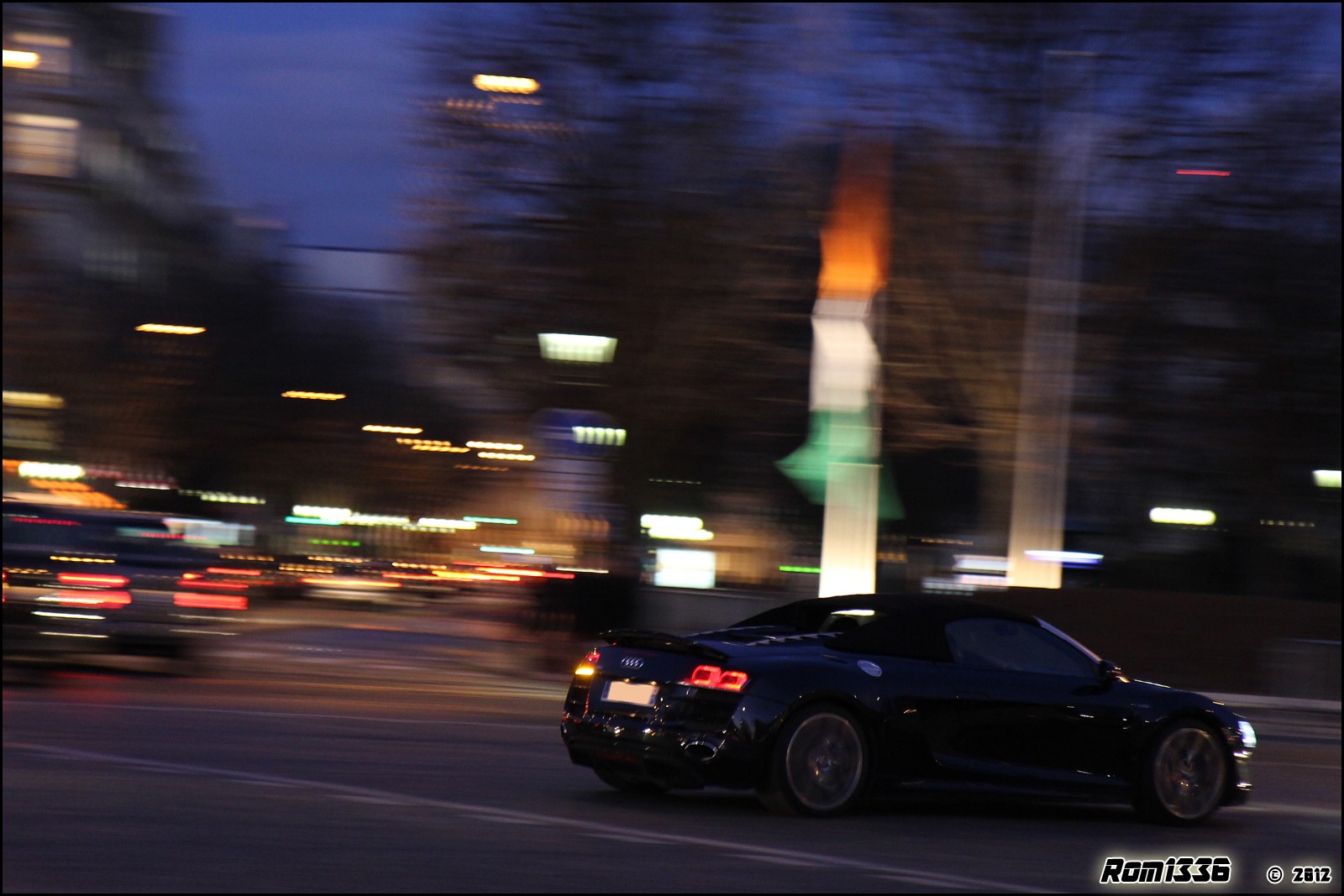 Audi R8 V10 Spyder - 01 - Spotting Paris - Galerie de Rom1336