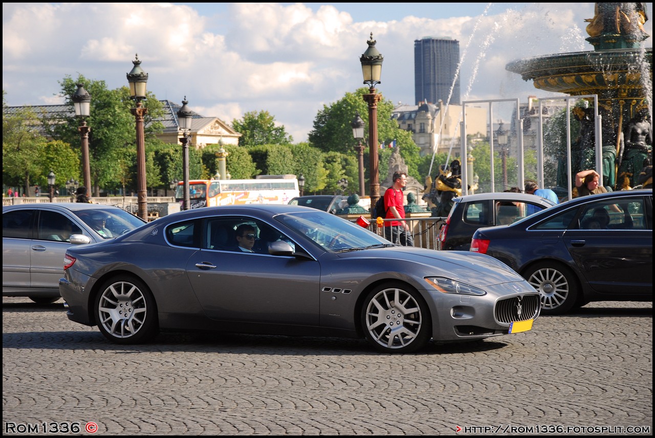 Maserati GranTurismo - 06 - Spotting Paris - Galerie de Rom1336