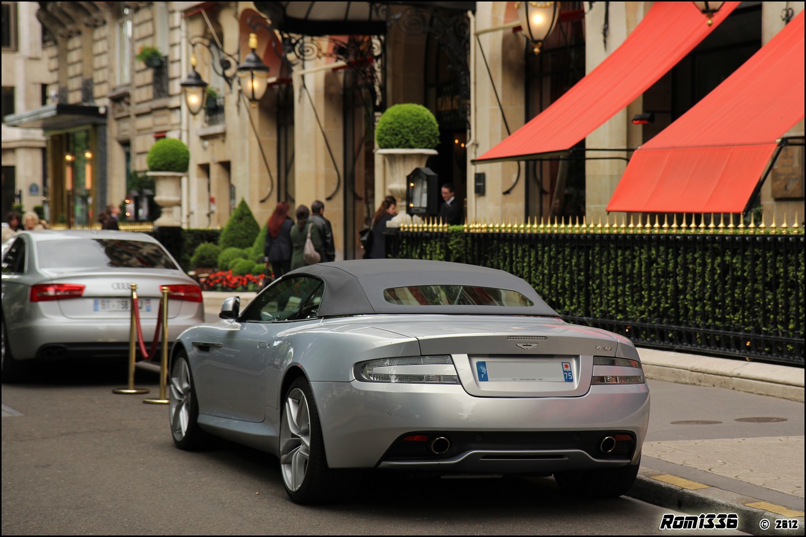 Aston Martin Virage Volante - 05 - Spotting Paris - Galerie de Rom1336