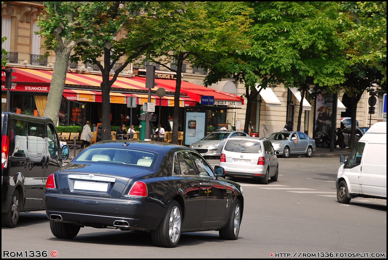 Rolls Royce Ghost - 06 - Spotting Paris - Galerie de Rom1336