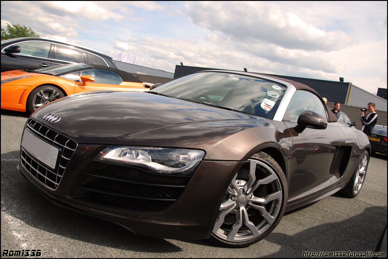 Audi R8 V10 Spyder - 06 - 24h du Mans - Galerie de Rom1336
