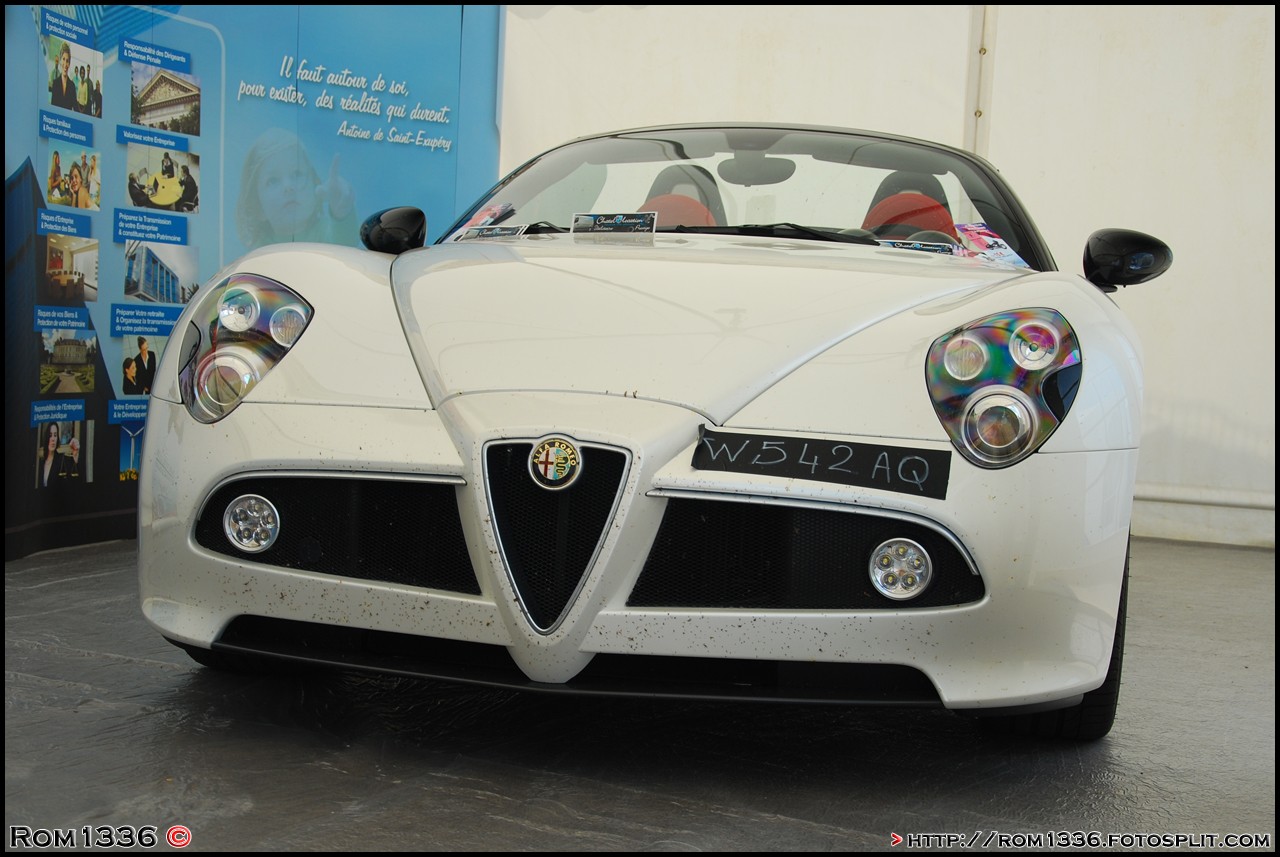 Alfa Roméo 8C Spider - 06 - 500 Ferrari contre le cancer (Sport & Co) - Galerie de Rom1336