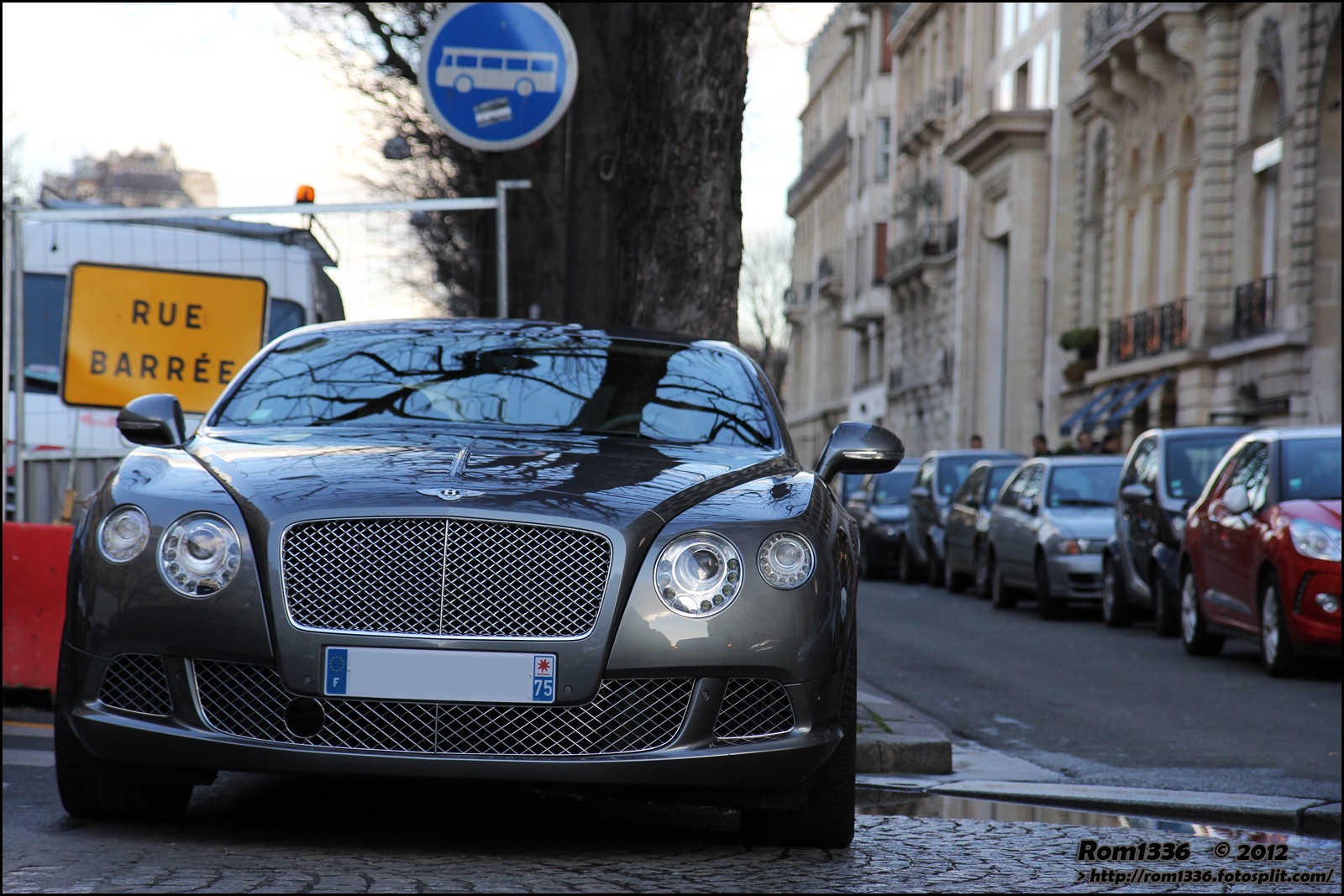 Bentley Continental GT mkII - 01 - Spotting Paris - Galerie de Rom1336