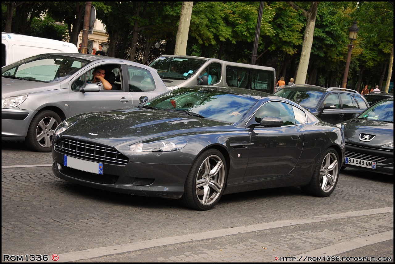 Aston Martin DB9 - 06 - Spotting Paris - Galerie de Rom1336