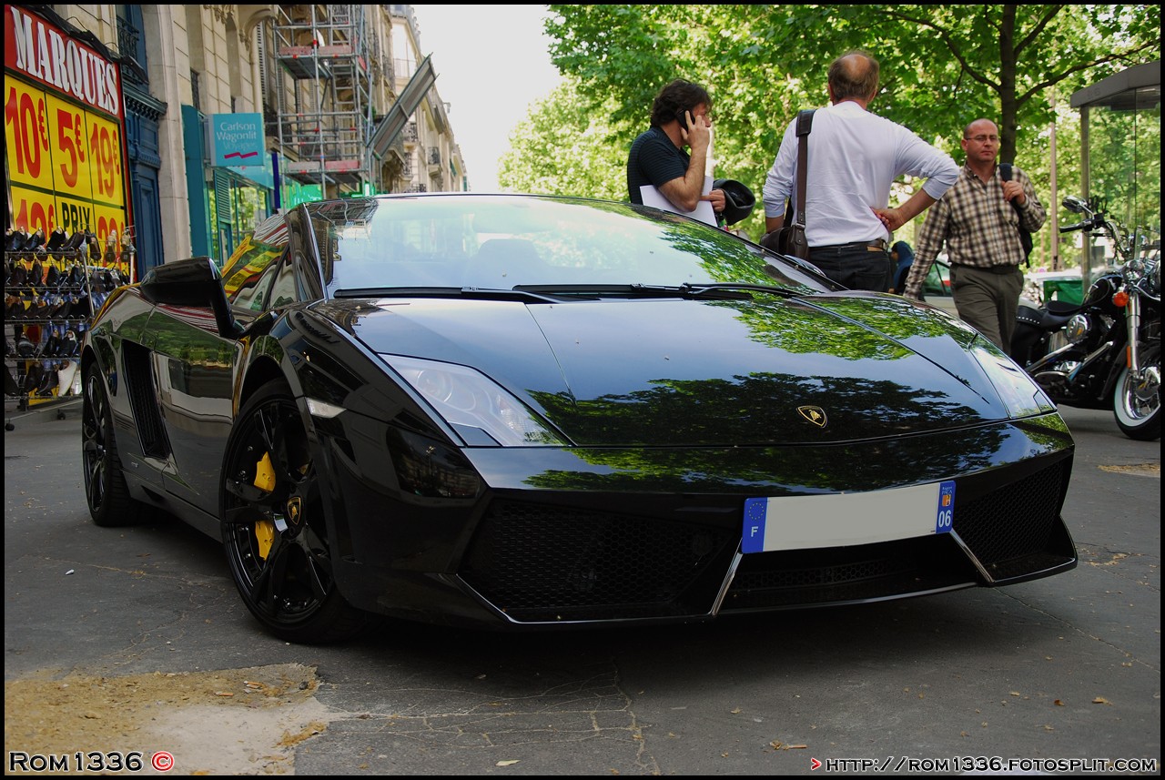 Lamborghini Gallardo LP560-4 Spyder - 05 - Spotting Paris - Galerie de Rom1336