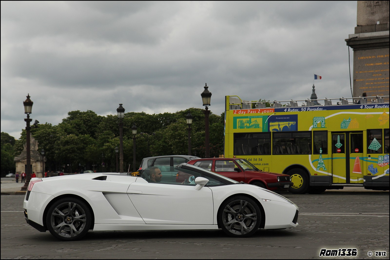 Lamborghini Gallardo Spyder - 05 - Spotting Paris - Galerie de Rom1336