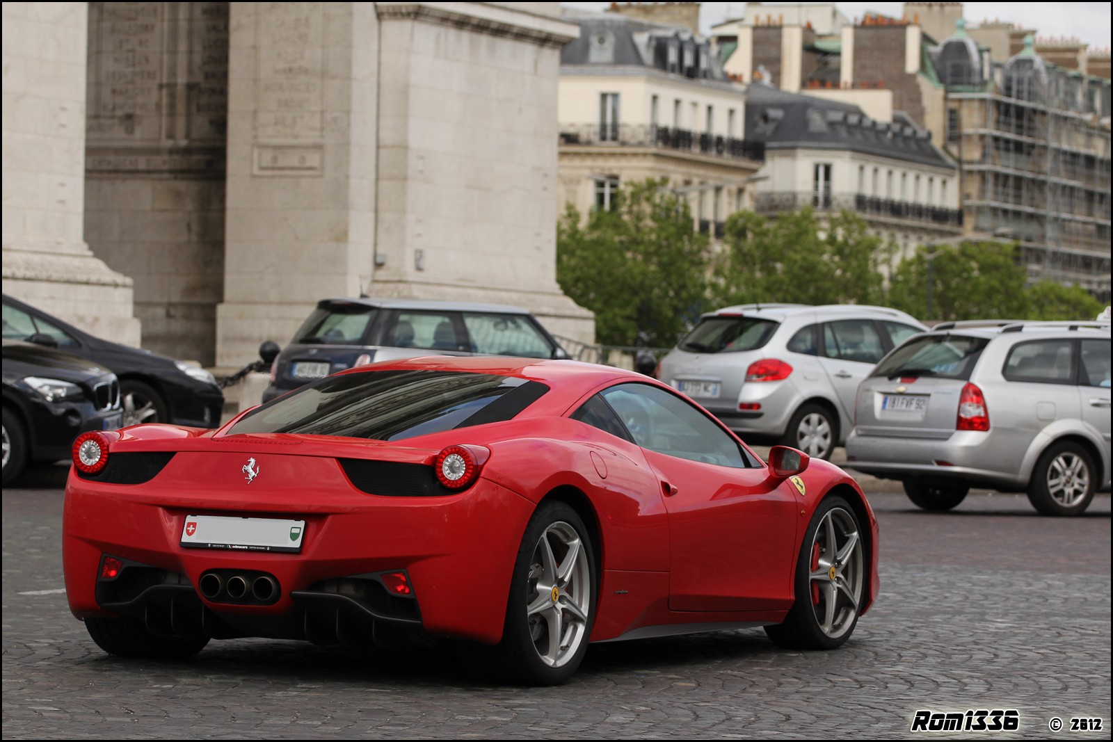 Ferrari 458 Italia - 05 - Spotting Paris - Galerie de Rom1336