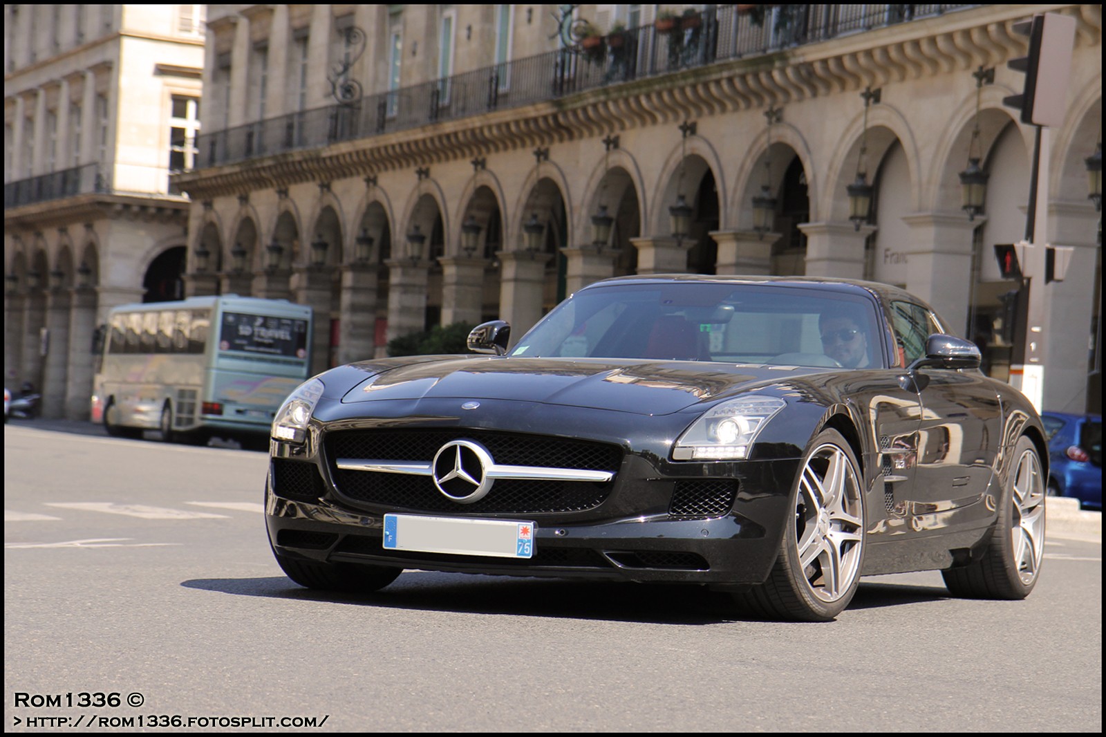 Mercedes SLS AMG - 08 - Spotting Paris - Galerie de Rom1336