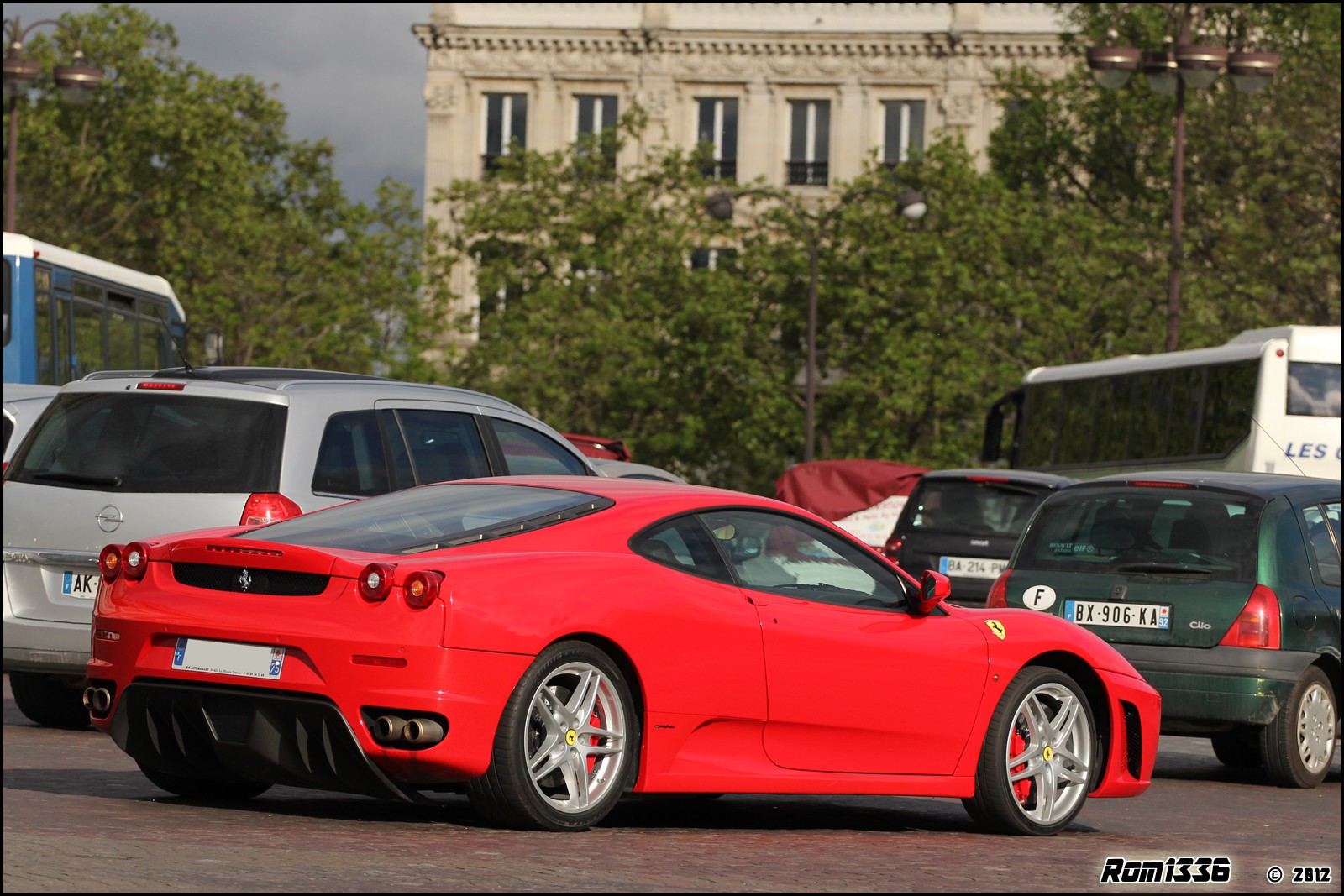 Ferrari F430 - 05 - Spotting Paris - Galerie de Rom1336