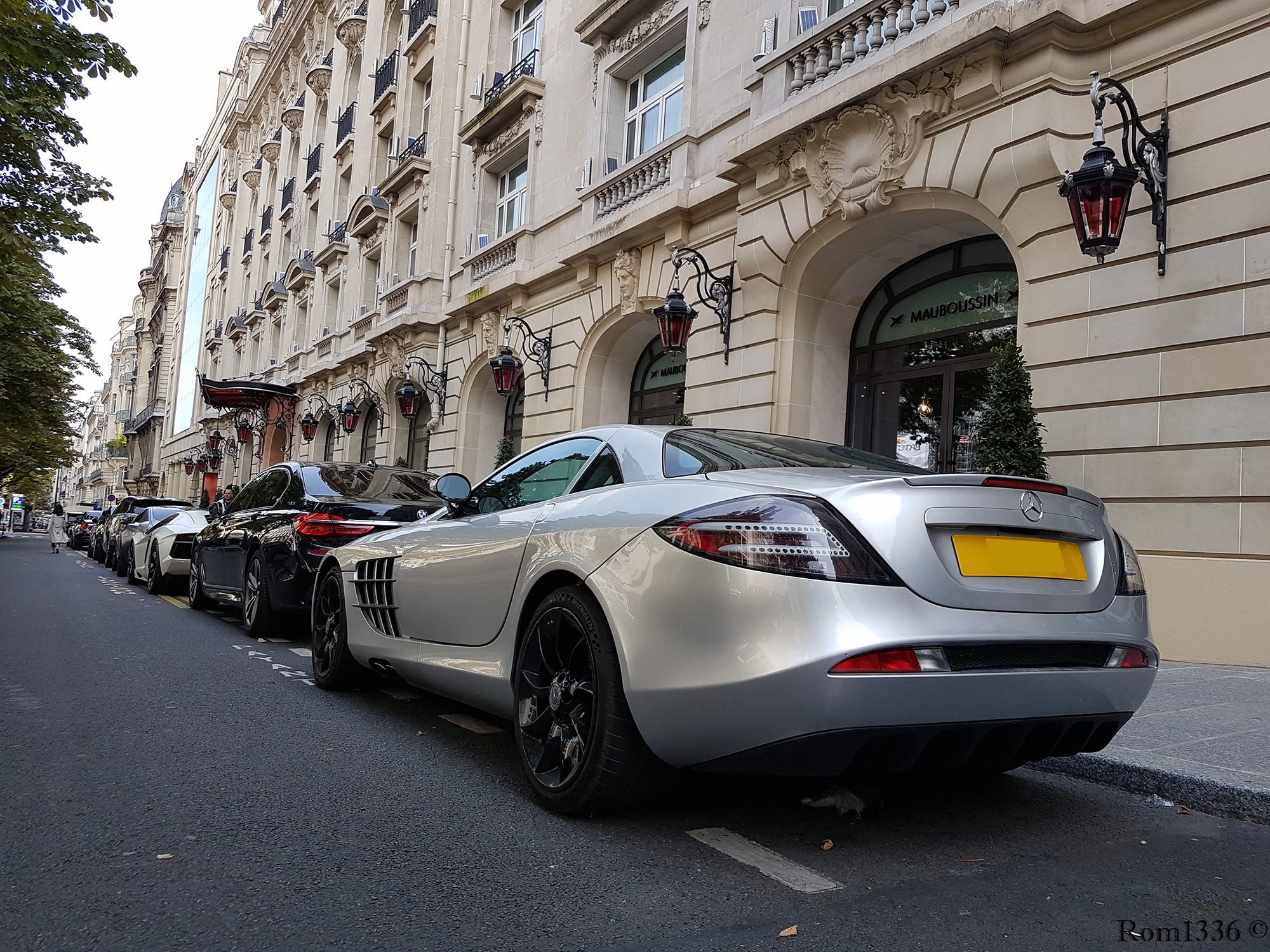 Mercedes McLaren SLR - Spotting Paris - Galerie de Rom1336