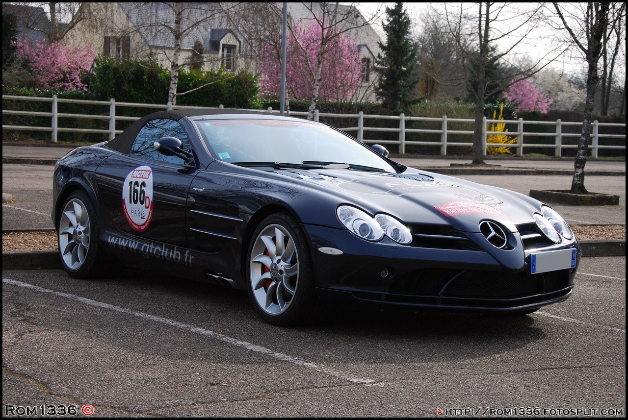 Mercedes McLaren SLR Roadster - 03 - Rallye de Paris - Galerie de Rom1336