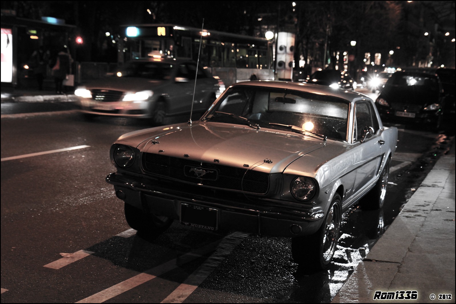 Ford Mustang - 01 - Spotting Paris - Galerie de Rom1336