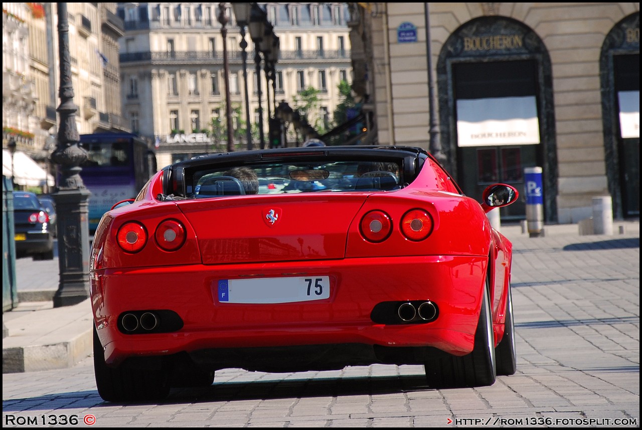 Ferrari 575 Superamerica - 05 - Spotting Paris - Galerie de Rom1336