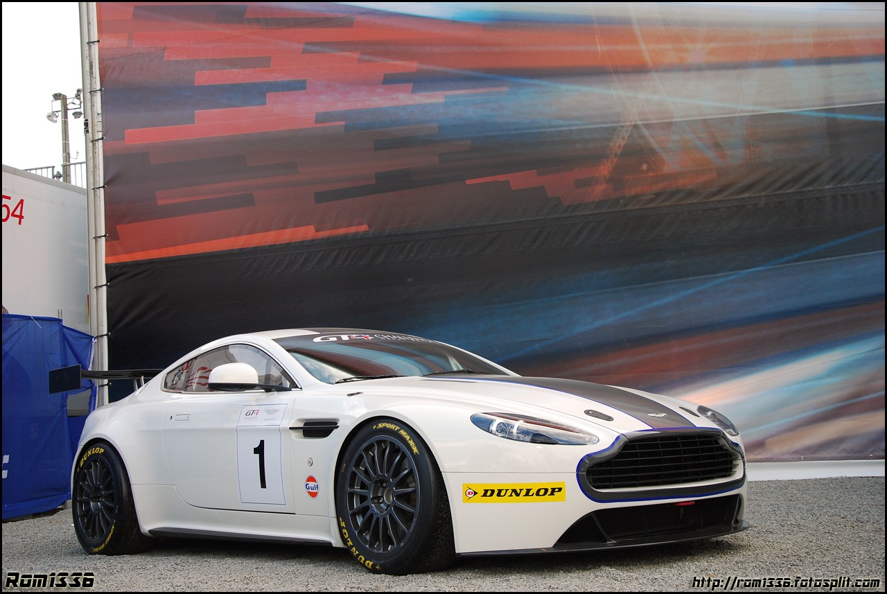 Aston Martin V8 Vantage GT4 - 06 - 24h du Mans - Galerie de Rom1336