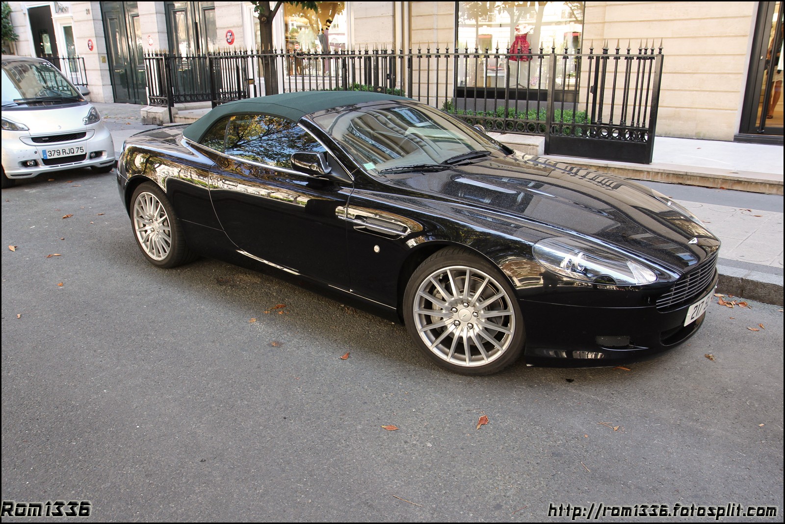 Aston Martin DB9 Volante - 08 - Spotting Paris - Galerie de Rom1336