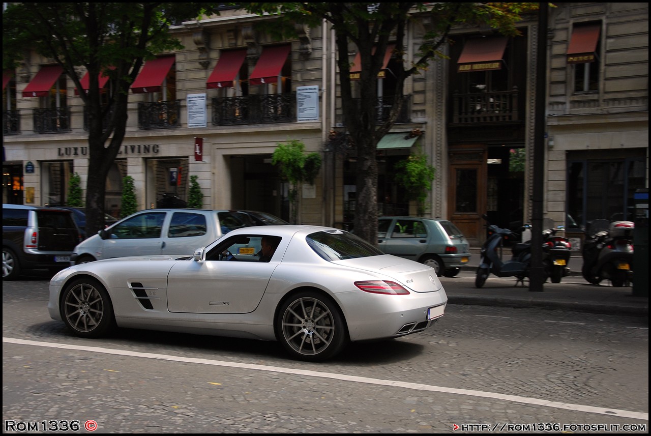 Mercedes SLS AMG - 06 - Spotting Paris - Galerie de Rom1336