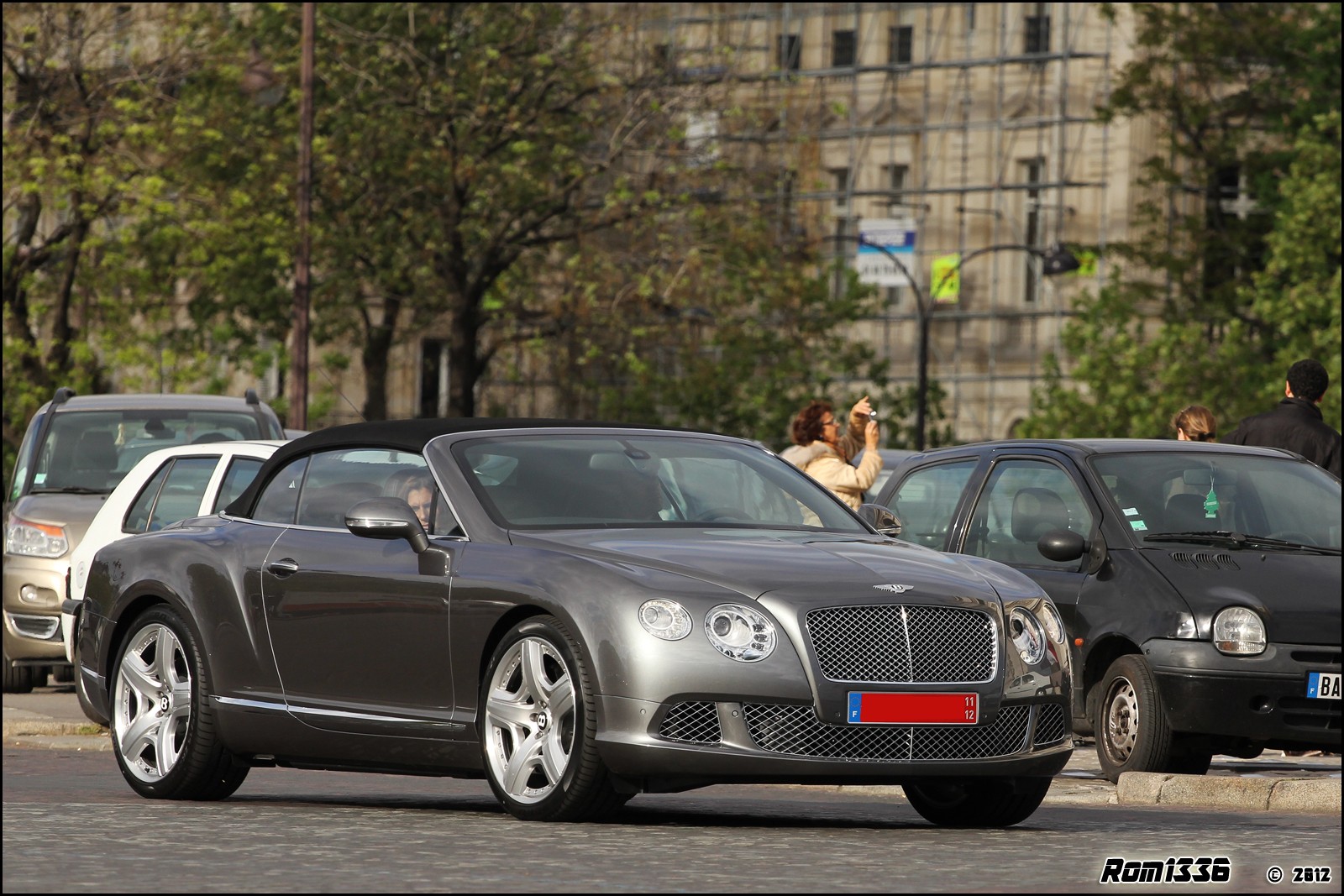 Bentley Continental GTC mkII - 05 - Spotting Paris - Galerie de Rom1336