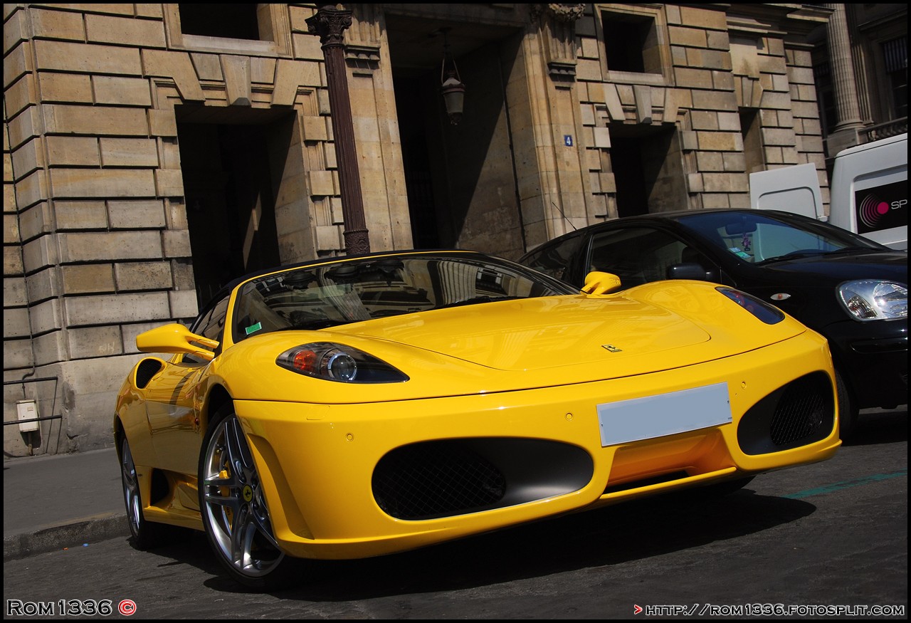 Ferrari F430 Spider - 05 - Spotting Paris - Galerie de Rom1336