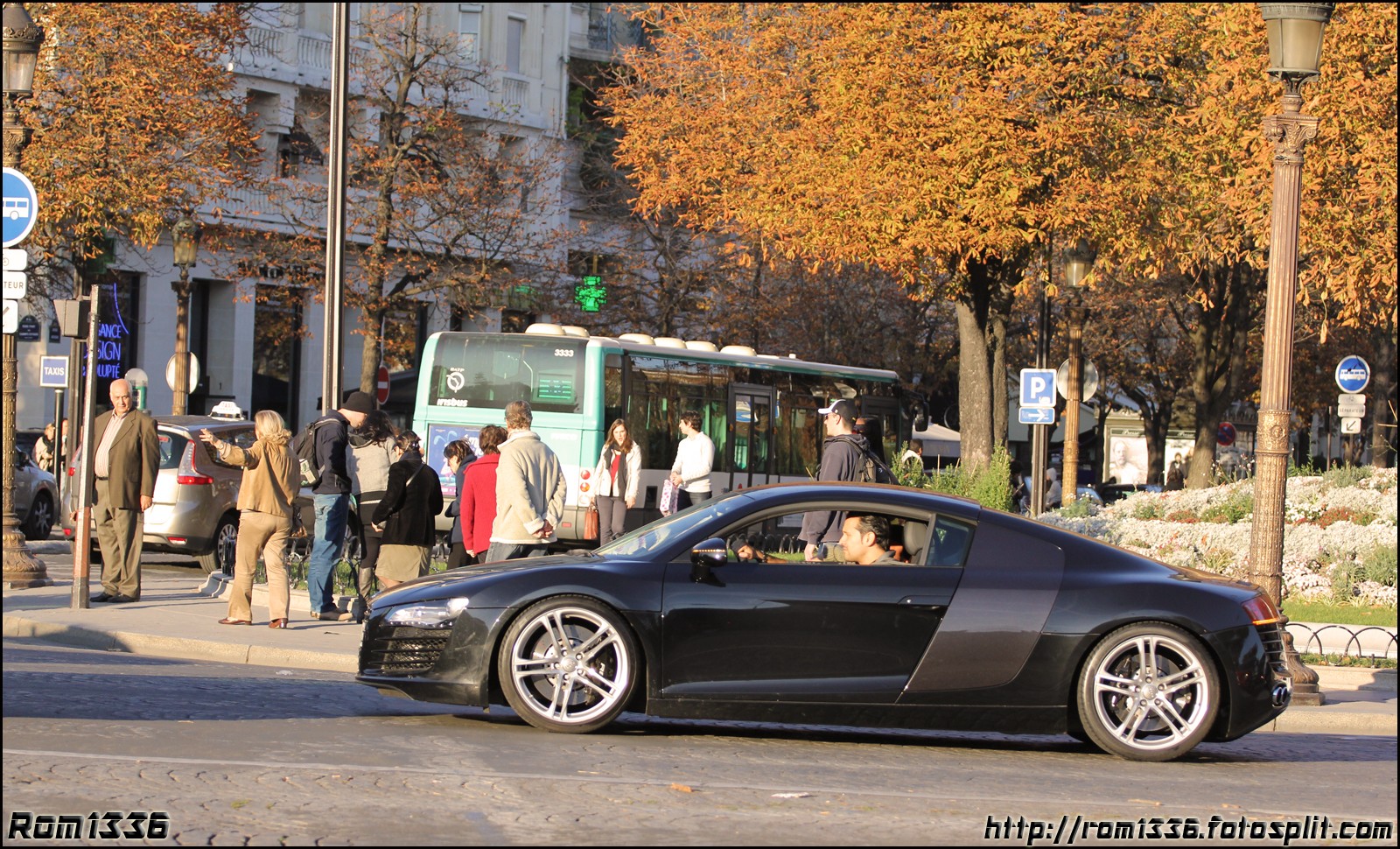 Audi R8 - 10 - Spotting Paris - Galerie de Rom1336