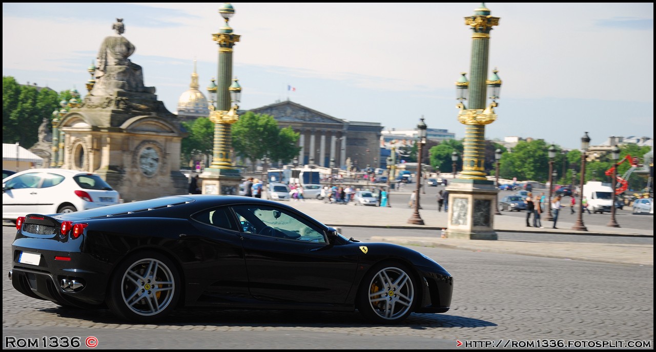 Ferrari F430 - 05 - Spotting Paris - Galerie de Rom1336