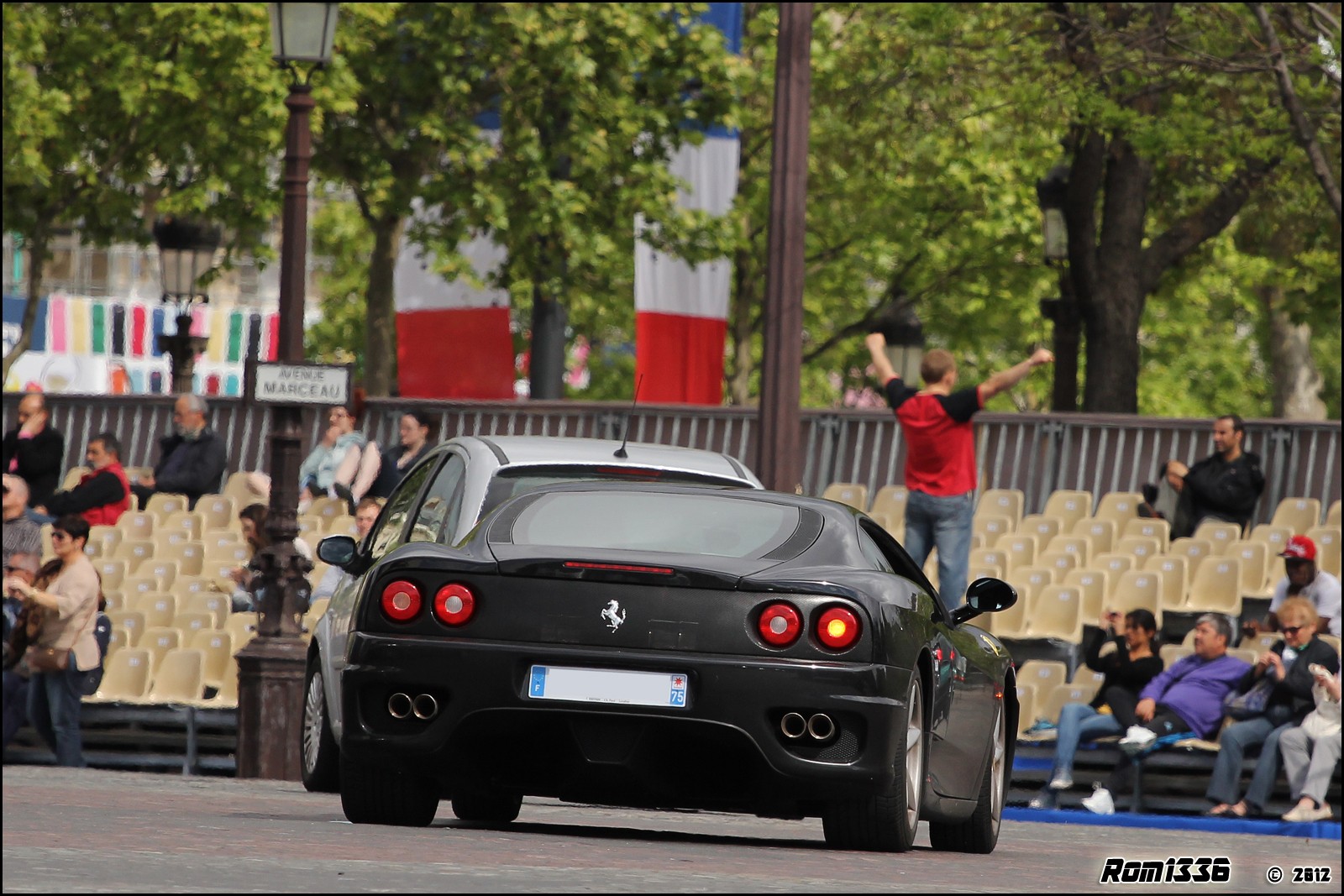 Ferrari 360 Modena - 05 - Spotting Paris - Galerie de Rom1336