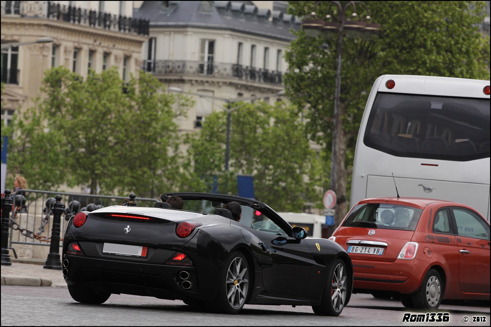 Ferrari California - 05 - Spotting Paris - Galerie de Rom1336