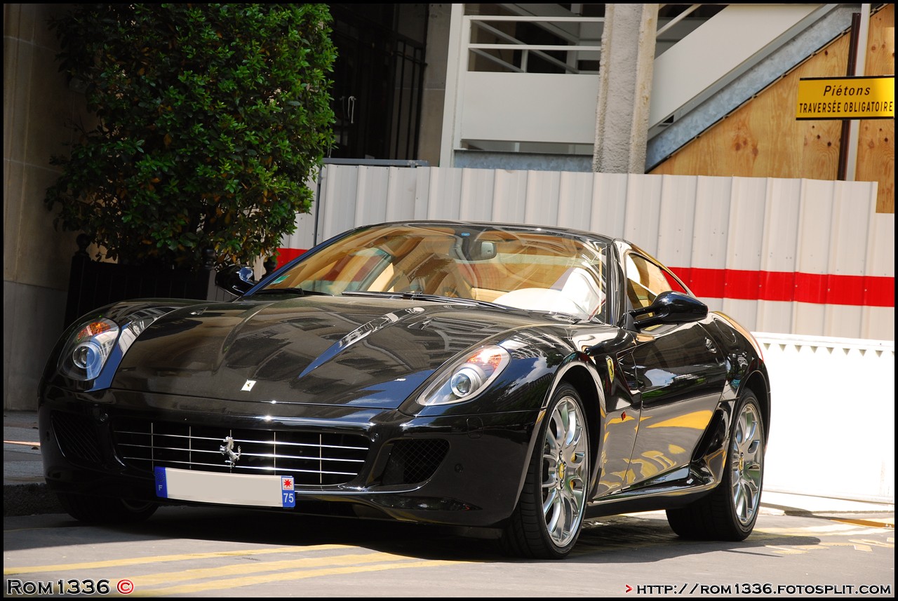 Ferrari 599 GTB Fiorano - 05 - Spotting Paris - Galerie de Rom1336