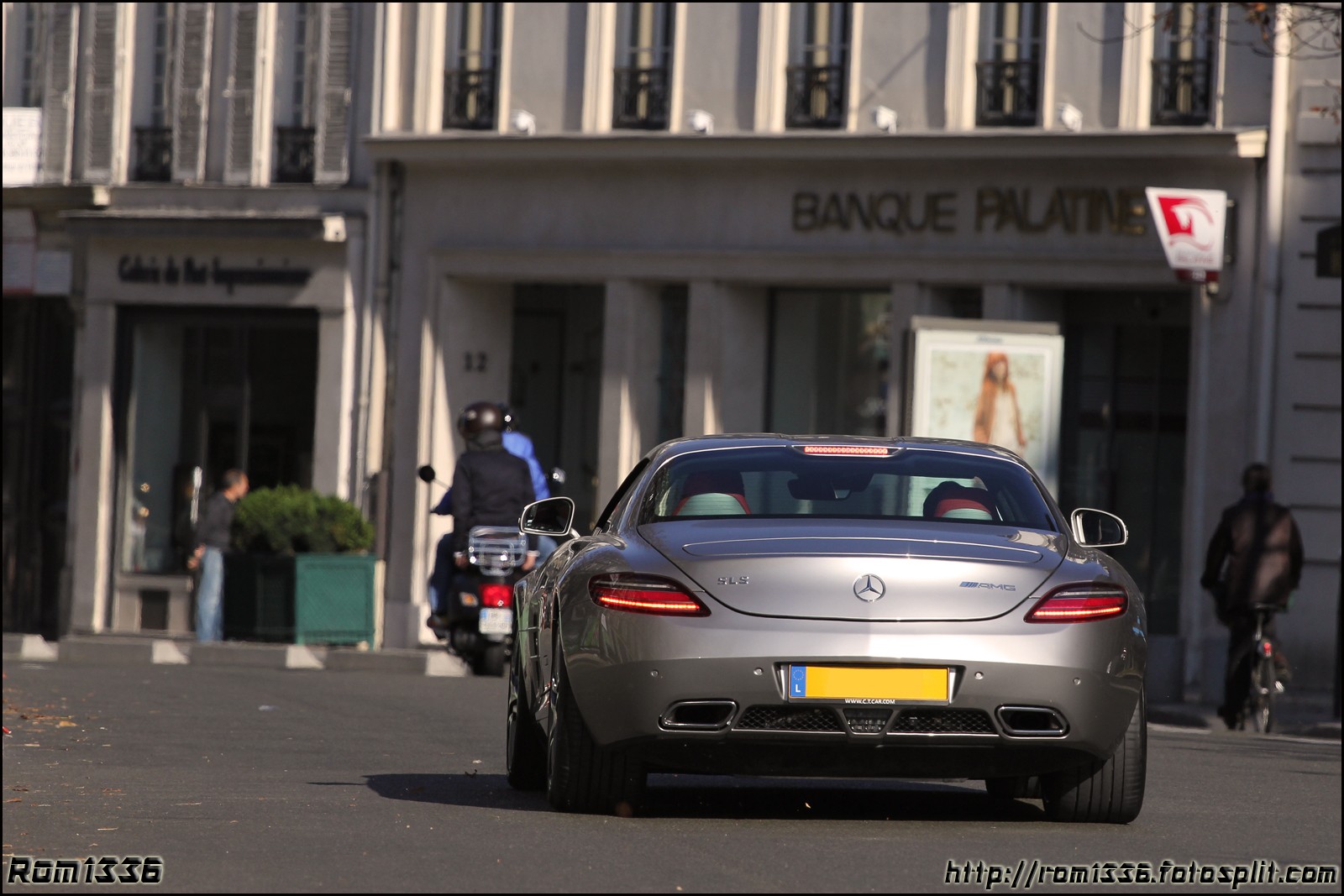 Mercedes SLS AMG - 10 - Spotting Paris - Galerie de Rom1336