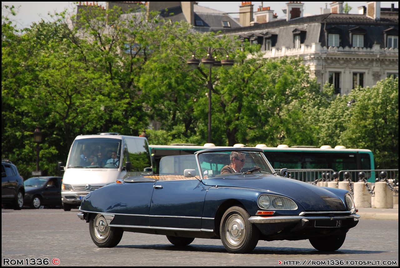 Citroën DS Cabriolet - 05 - Spotting Paris - Galerie de Rom1336