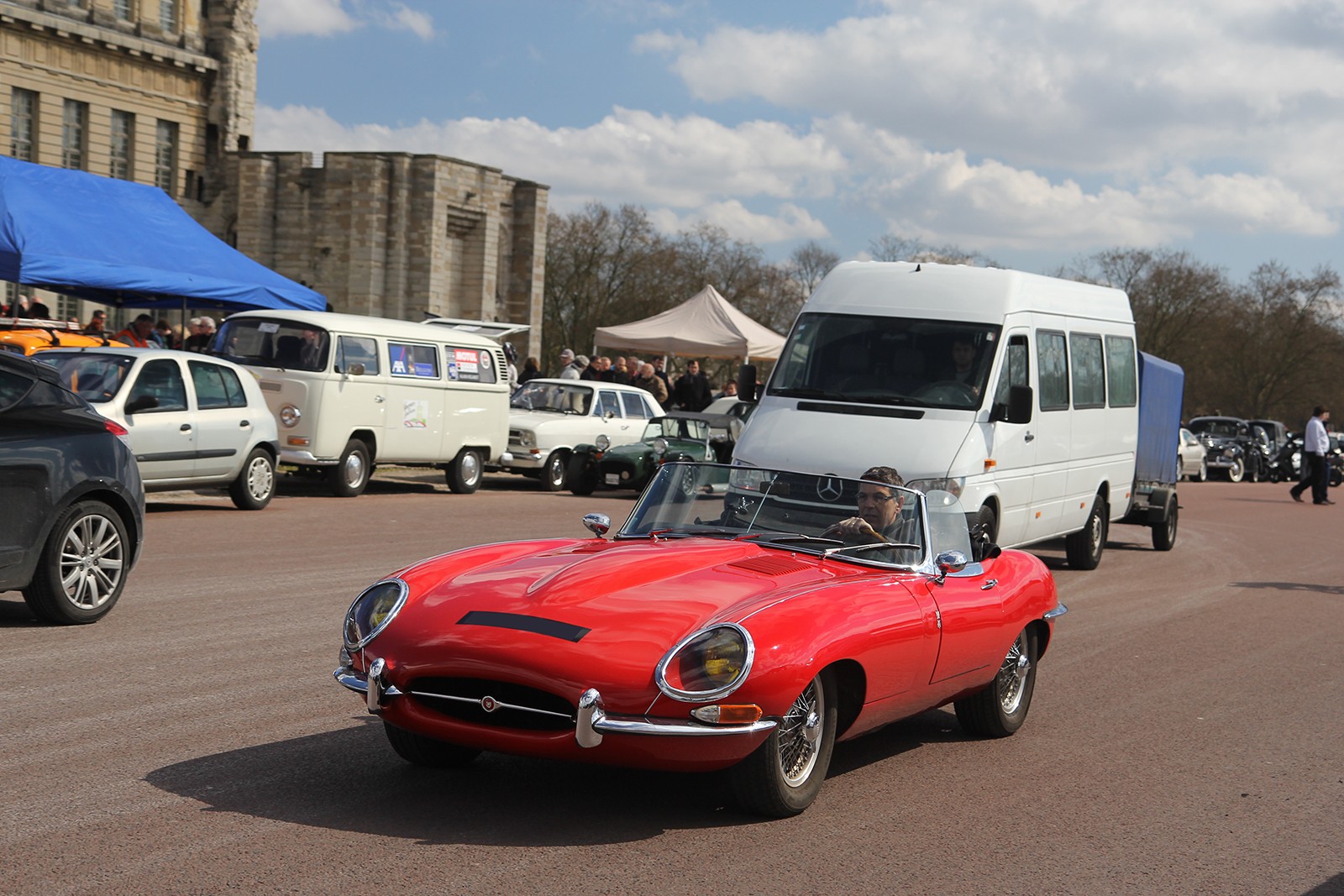Jaguar E-Type - 04 - Vincennes en Anciennes - Galerie de Rom1336