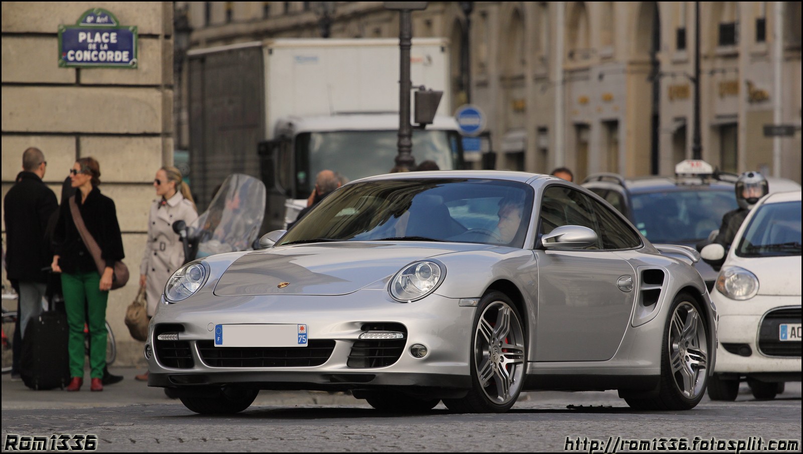 Porsche 911 Turbo (997) - 10 - Spotting Paris - Galerie de Rom1336