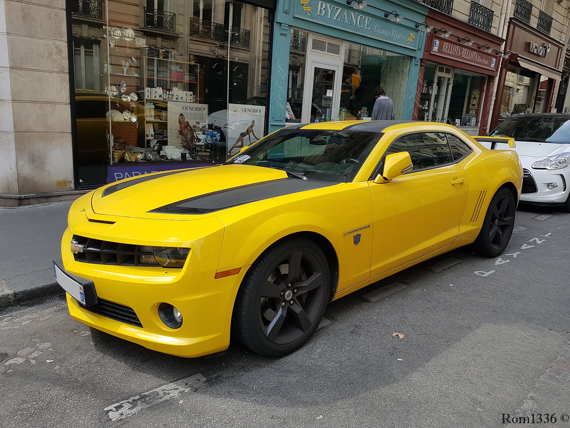 Chevrolet Camaro Transformers Edition - Spotting Paris - Galerie de Rom1336