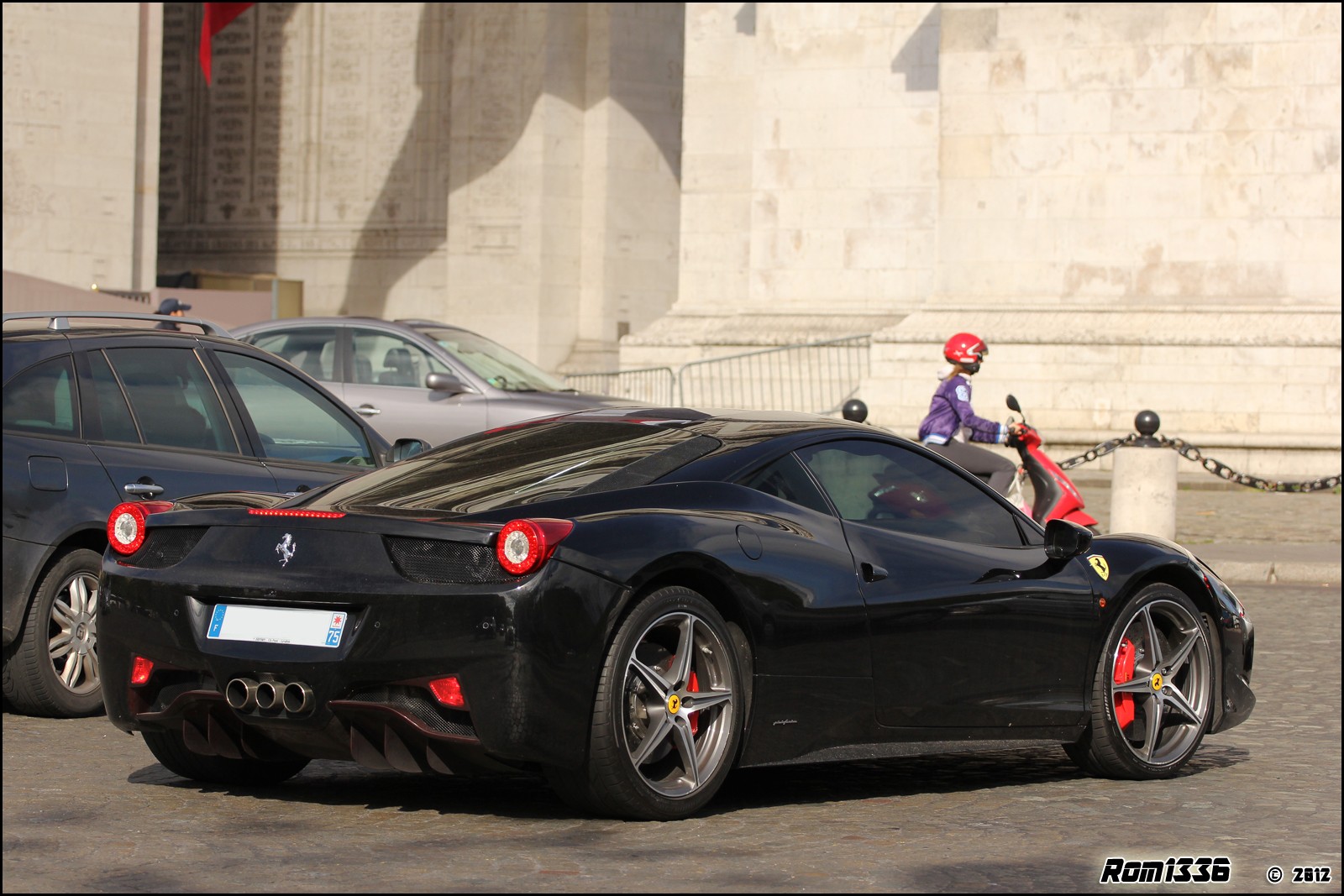 Ferrari 458 Italia - 05 - Spotting Paris - Galerie de Rom1336