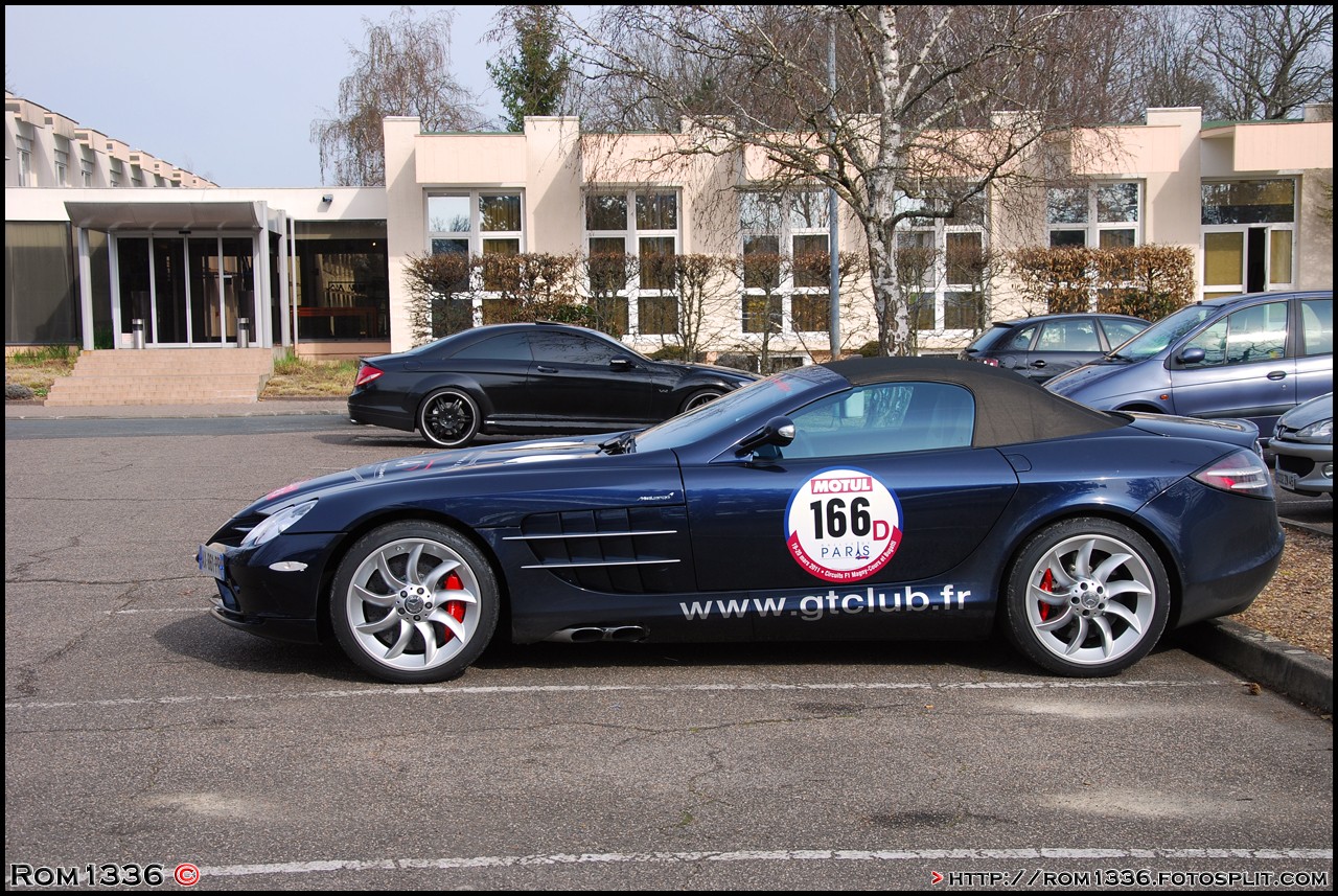 Mercedes McLaren SLR Roadster - 03 - Rallye de Paris - Galerie de Rom1336