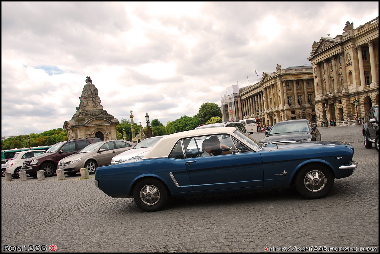 Ford Mustang Convertible - 06 - Spotting Paris - Galerie de Rom1336