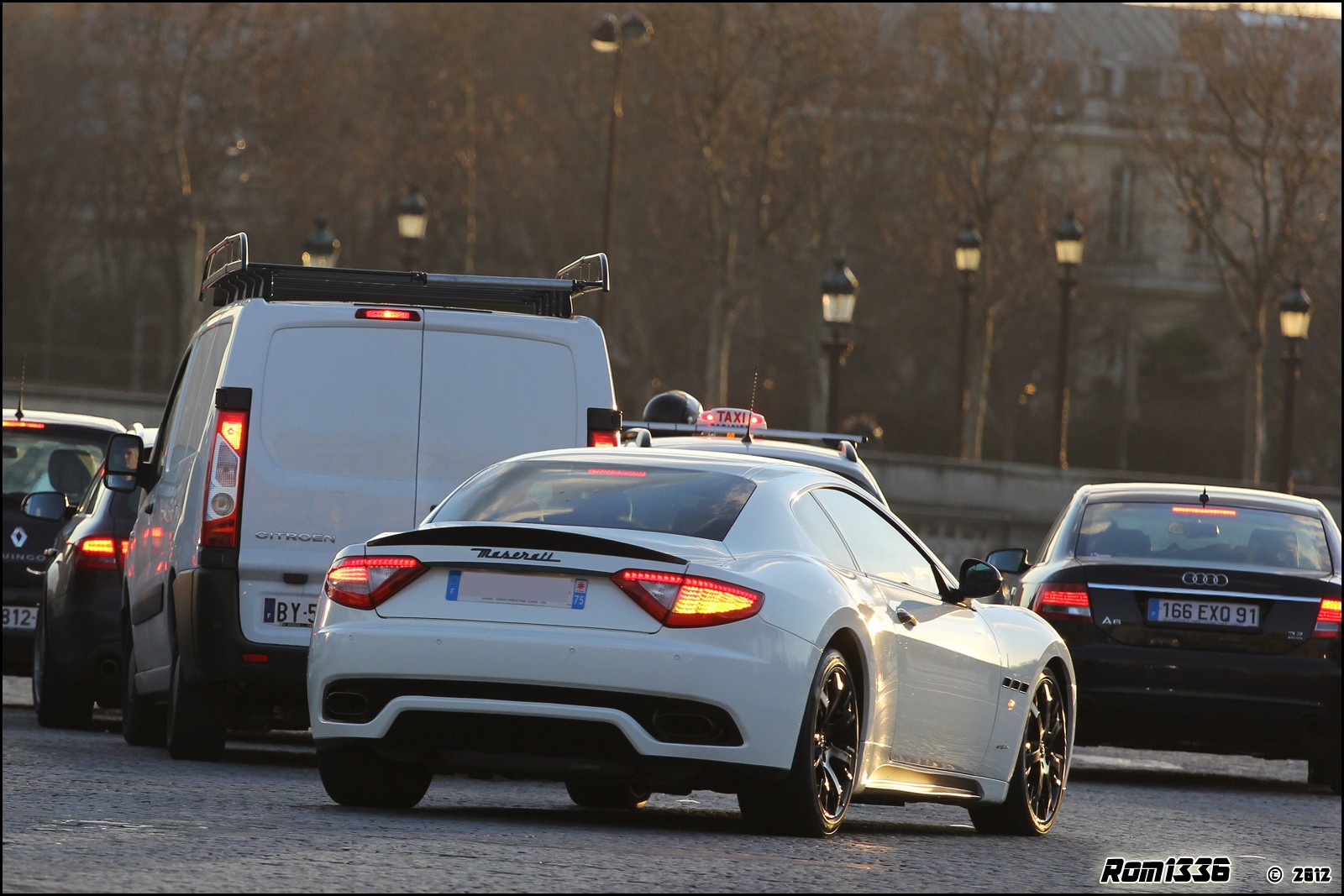 Maserati GranTurismo S MC Sportline - 01 - Spotting Paris - Galerie de Rom1336