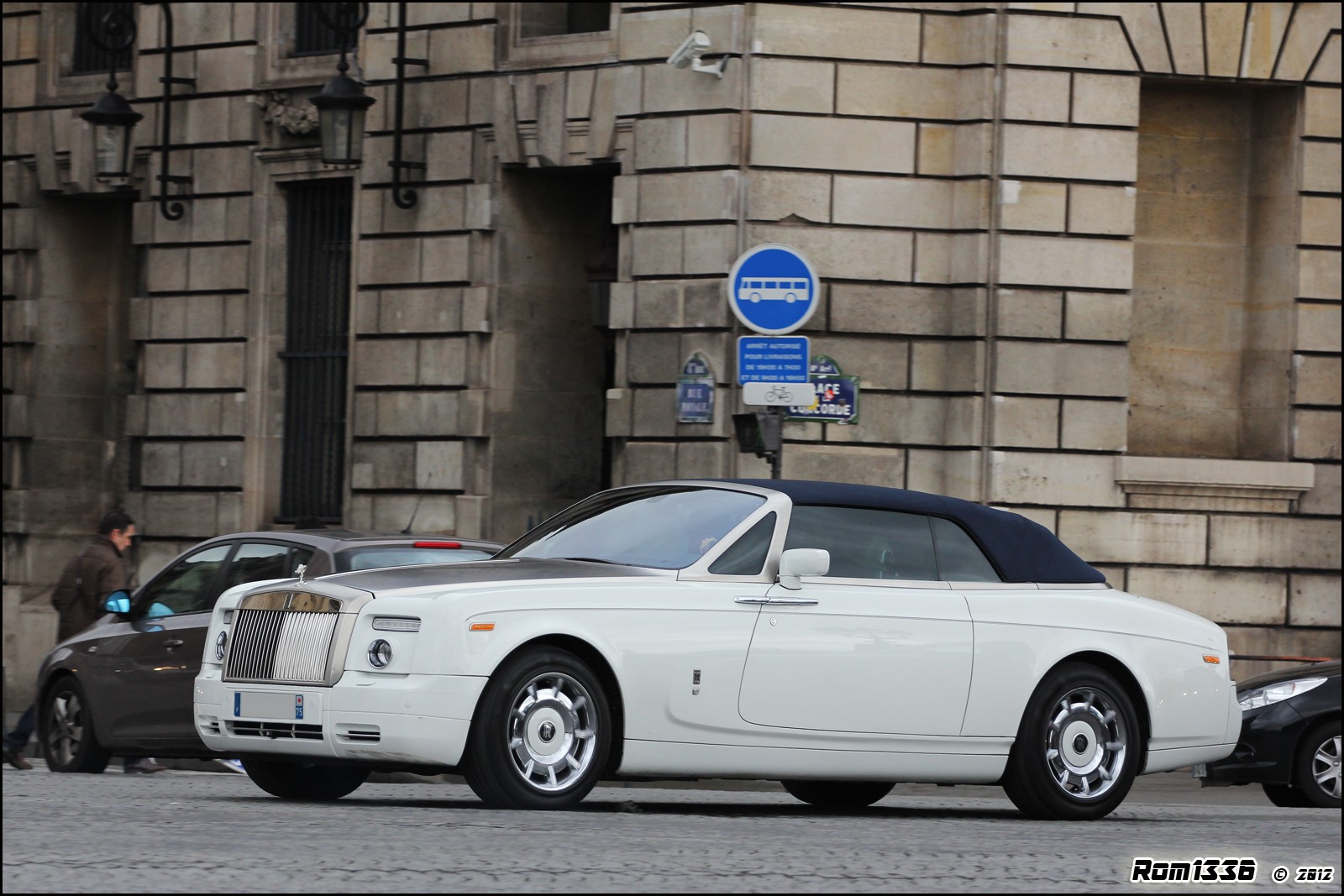 Rolls Royce Phantom Drophead - 01 - Spotting Paris - Galerie de Rom1336