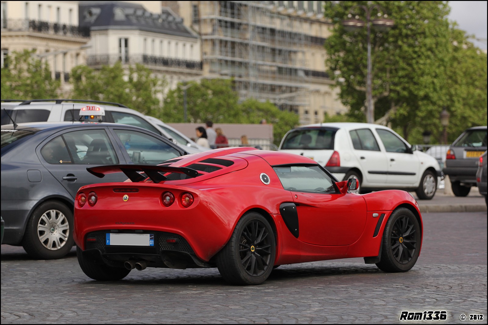 Lotus Exige - 05 - Spotting Paris - Galerie de Rom1336