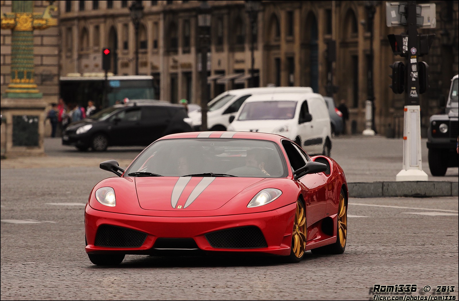 Ferrari 430 Scuderia - Spotting Paris - Galerie de Rom1336